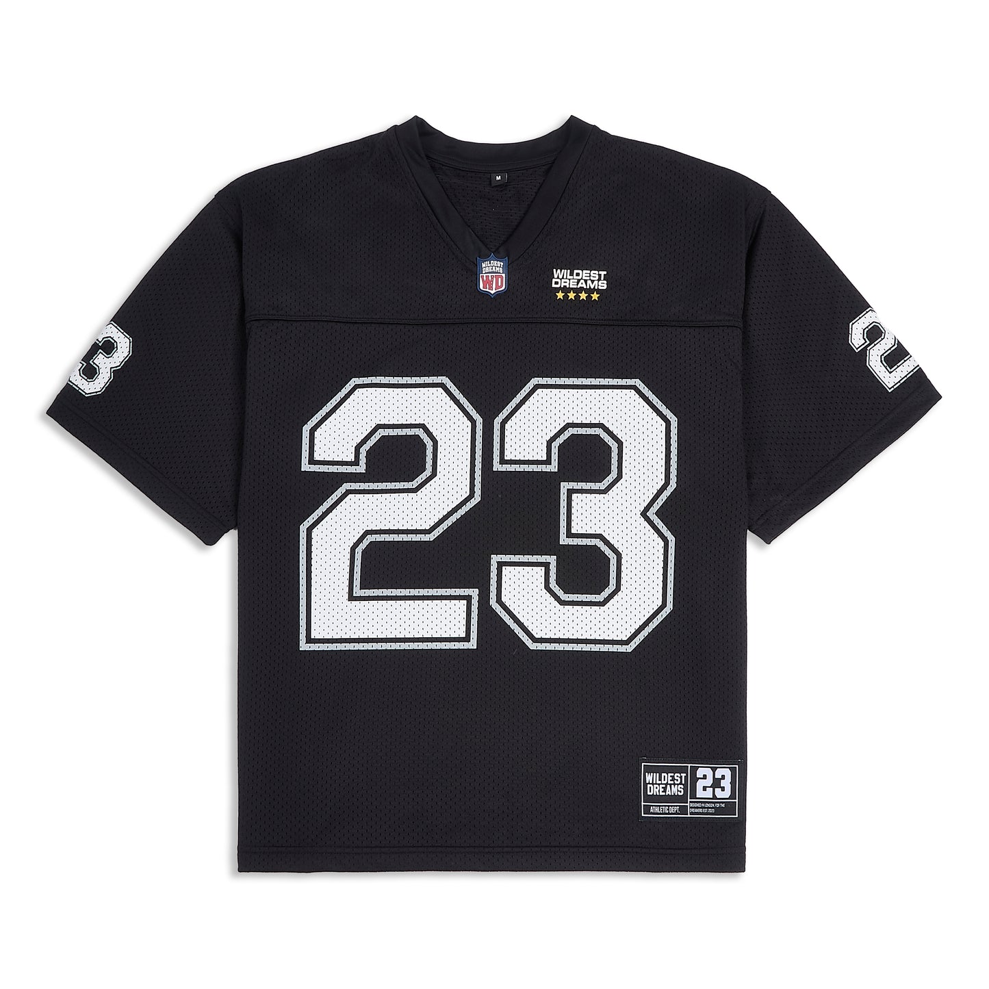 BLACK MESH JERSEY