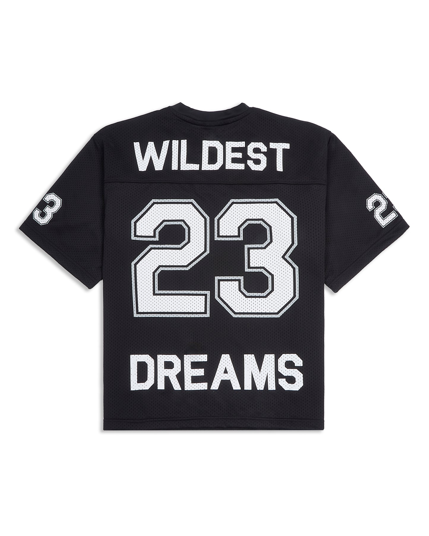 BLACK MESH JERSEY